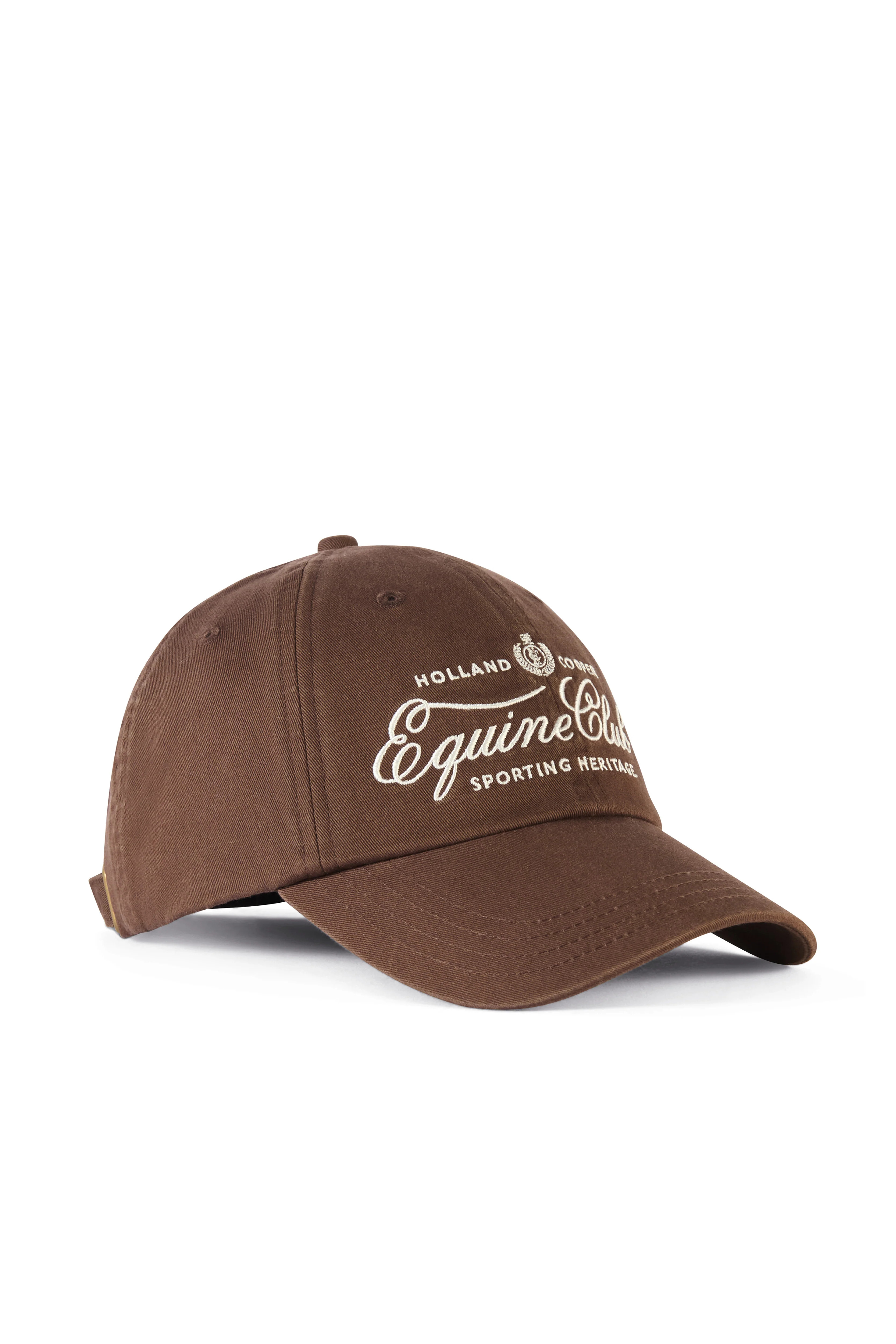 Equine Club Cap (Chocolate) | Holland Cooper