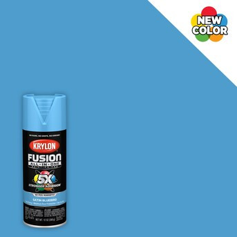 Krylon Satin Bluebird Spray Paint and Primer In One (NET WT. 12-oz) | Lowe's