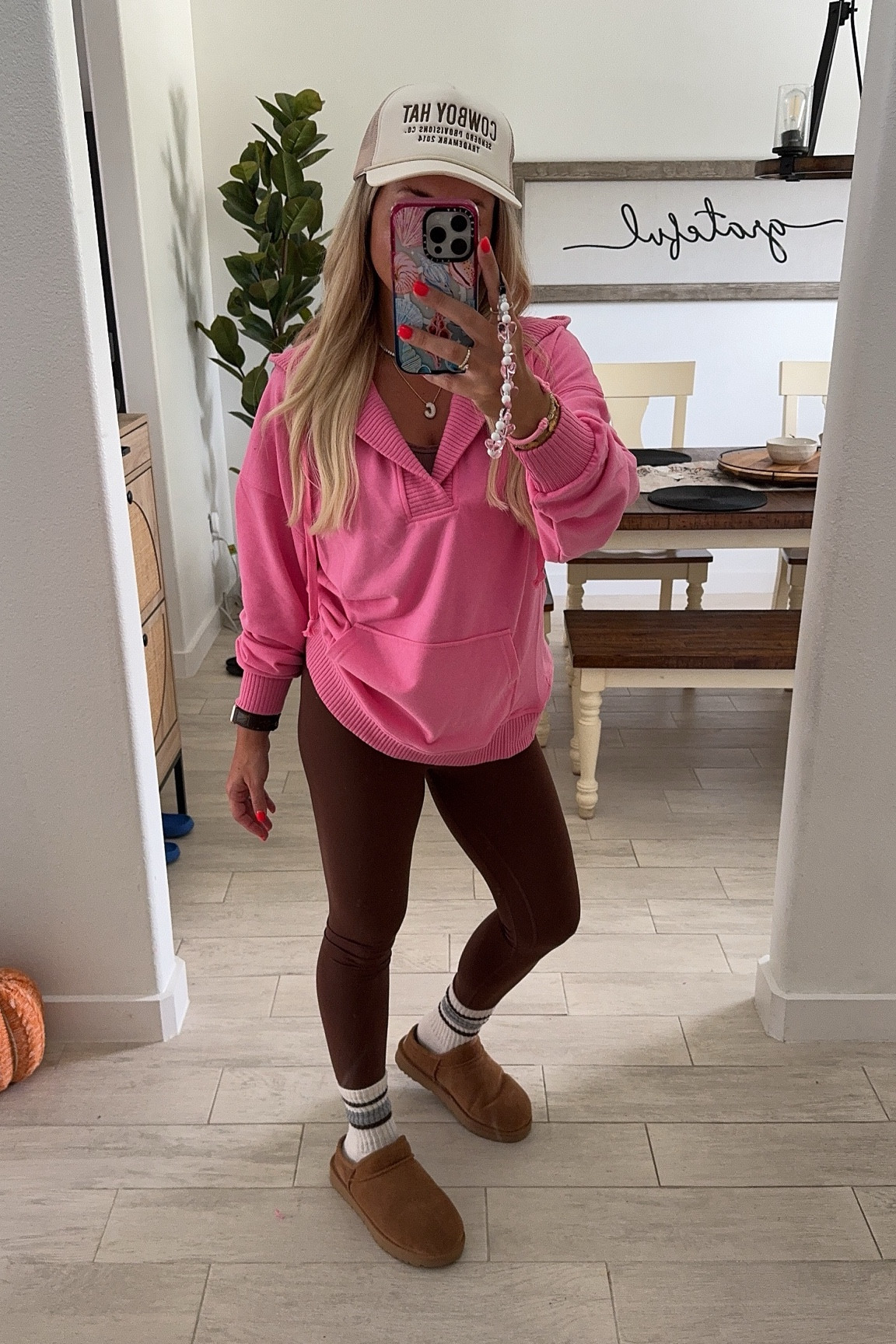 Hoodie 50% off! Size small
Align leggings size 4
Uggs on sale and tts
Comfy fall outfit 

#LTKShoeCrush #LTKFindsUnder100 #LTKSaleAlert