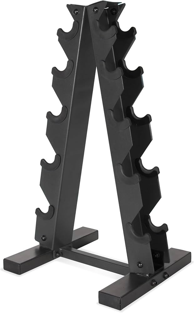 Cap Barbell A-Frame Dumbbell Weight Rack | Color Series | Amazon (US)