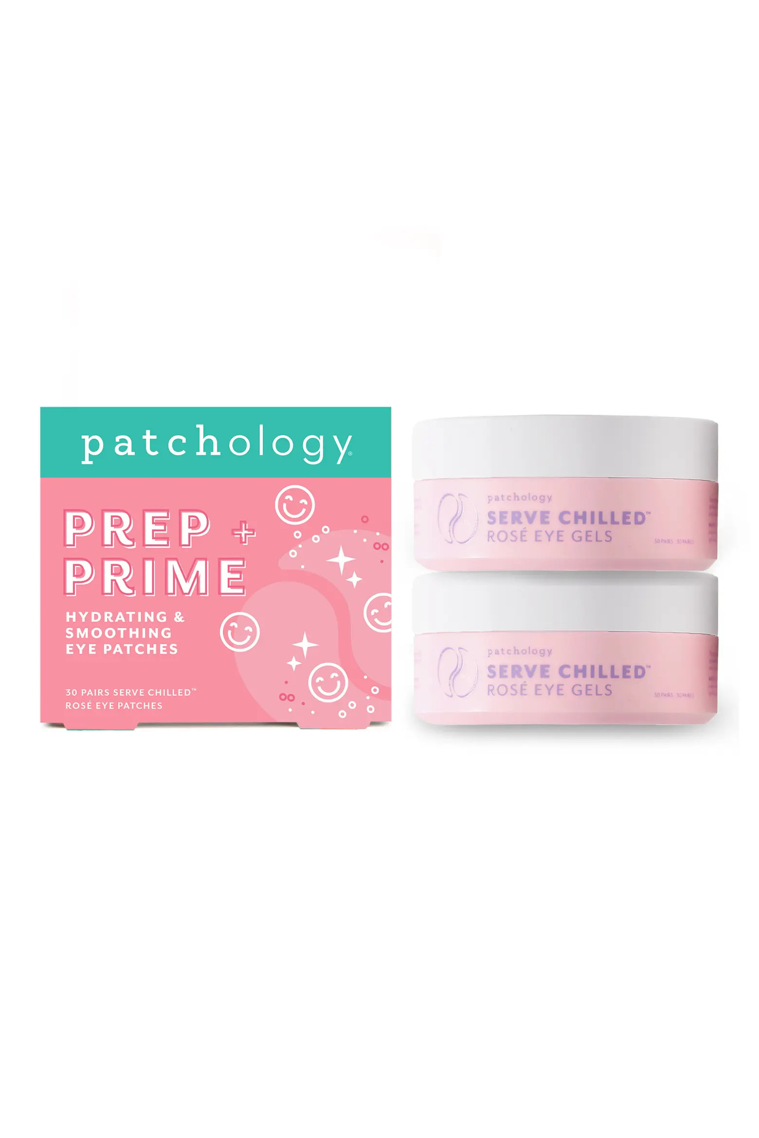 Patchology Prime Prep Hydrating & Smoothing Eye Patches - 30 Pack $80 Value (Women) | Nordstrom | Nordstrom