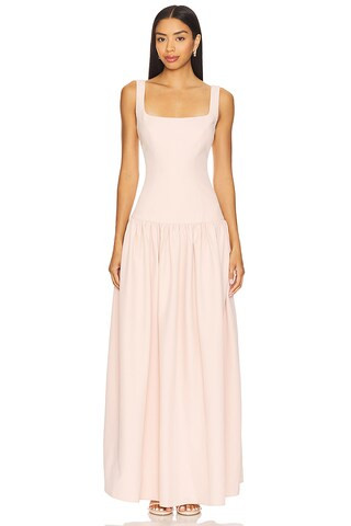 Lovers and Friends Aria Maxi Dress in Light Pink from Revolve.com | Revolve Clothing (Global)