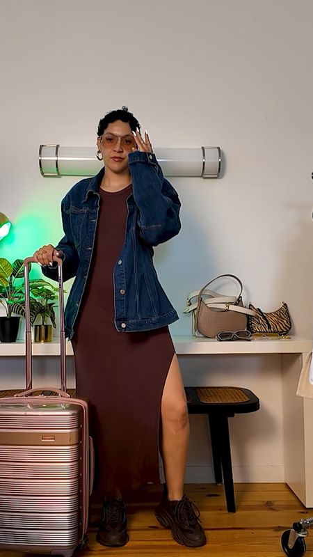 Sharing how to always look stylish when you travel over on YouTube starting with this elevated travel outfit!

#LTKStyleTip #LTKTravel #LTKMidsize