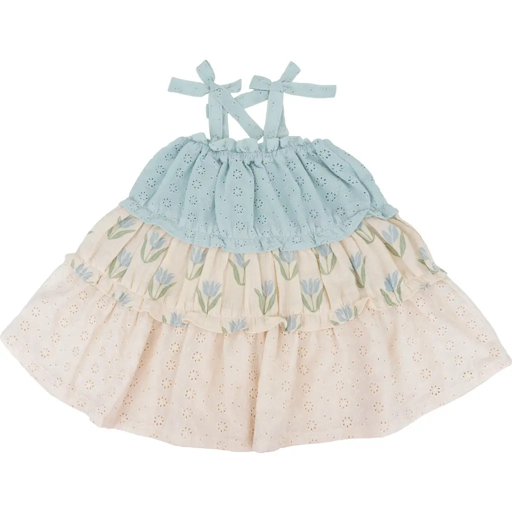 Wild Wawa Amber Dress in Blue Tulip at Nordstrom, Size 2-3T | Nordstrom