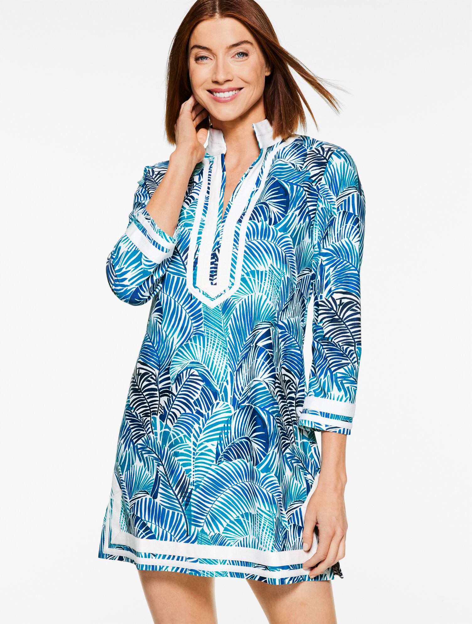 Cabana Life® Tunic Cover-Up - Beach Palm | Talbots