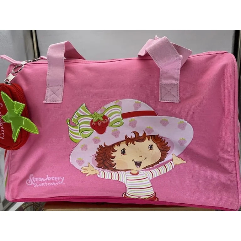 Strawberry Shortcake Kids 16" Travel Duffel Bag, Pink | Walmart (US)