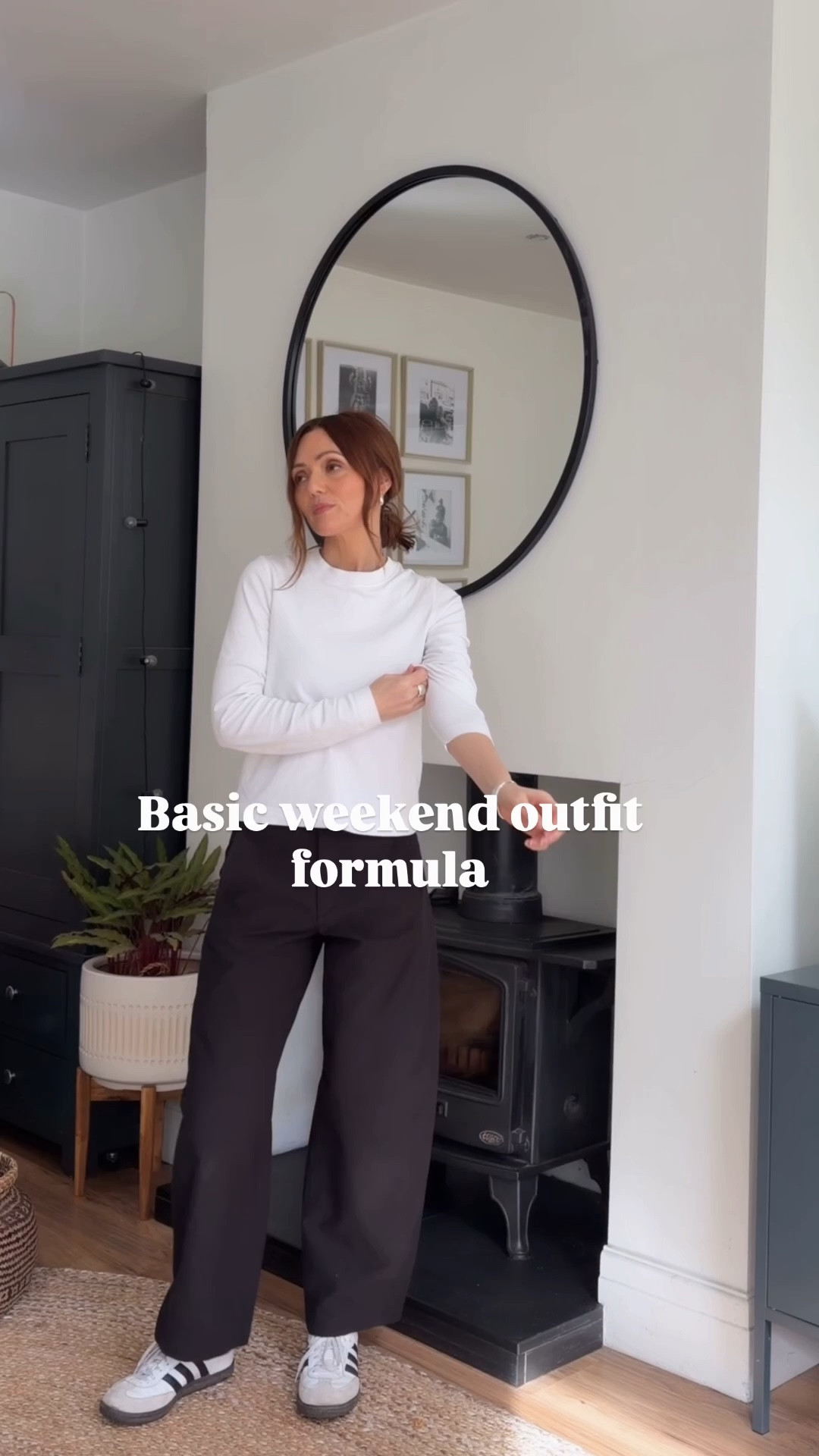 I was thinking of ways to make this outfit more interesting but I decided I preferred it how it was, just good quality basics that fit well. I’m definitely a minimalist at heart. 

Wearing an xs in the trousers (I had 2 inches taken off the bottom), small in the top and a 10 in the jacket 

Denim jacket, barrel leg trousers, wardrobe basics, wardrobe essentials, capsule wardrobe, spring outfits, style over 40

#LTKuk #LTKspring