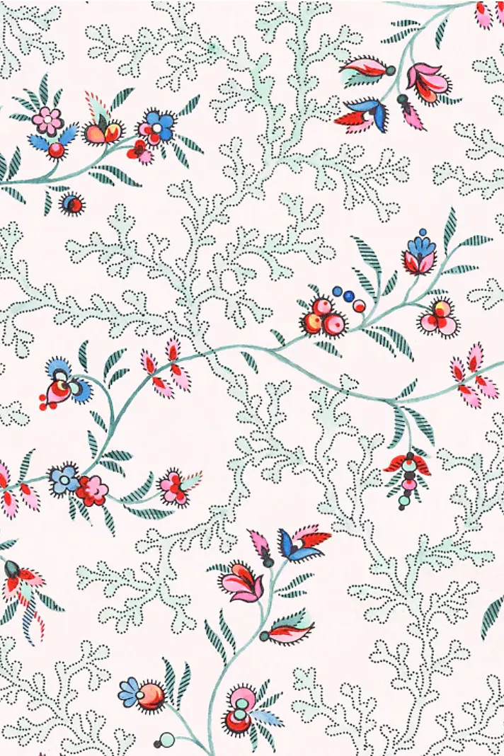 Print Sisters Coral Fauna Wallpaper | Anthropologie (US)