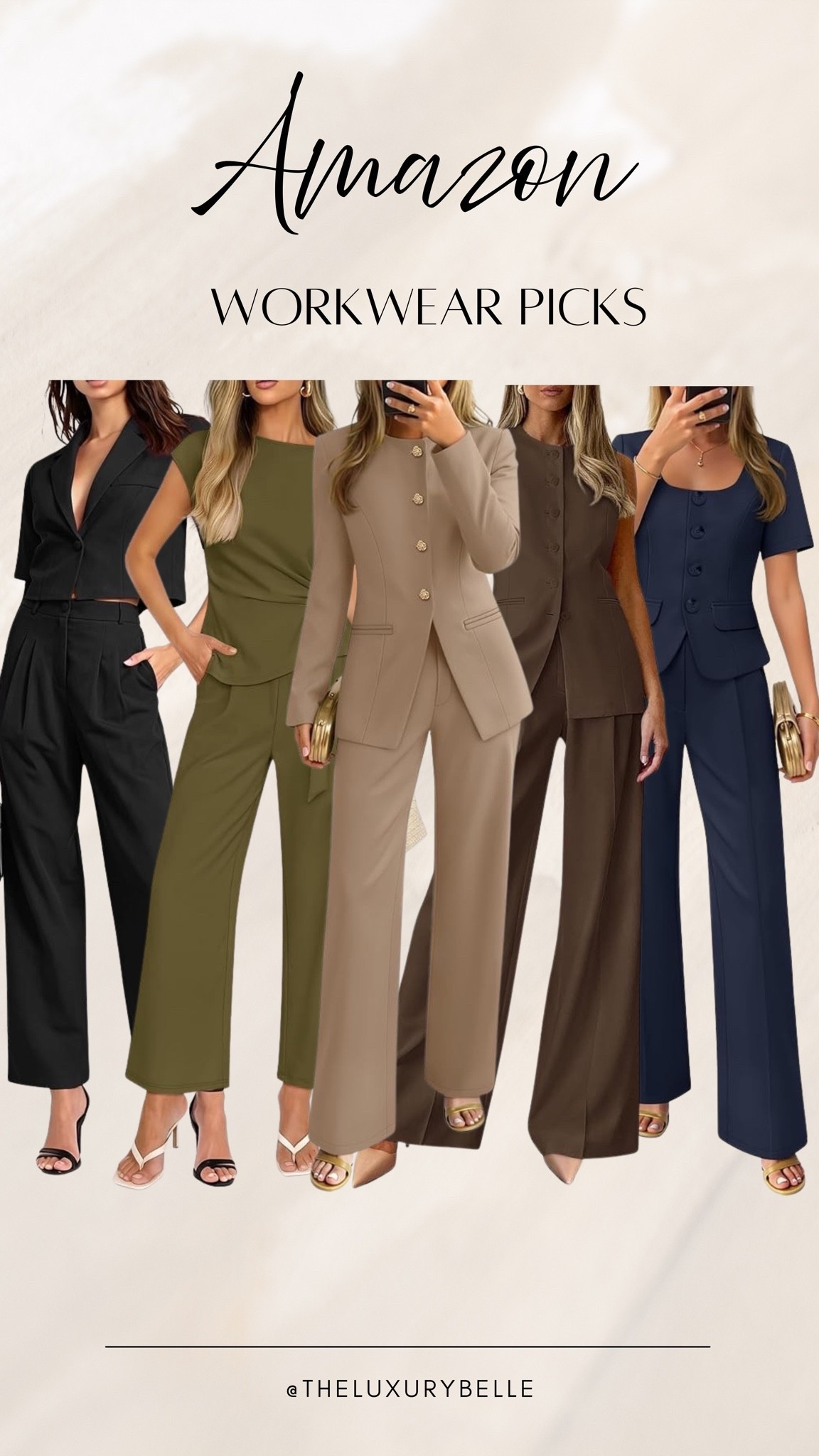 Amazon workwear picks—in trendy fall colors!

#LTKgrwm #LTKootd #LTKWorkwear