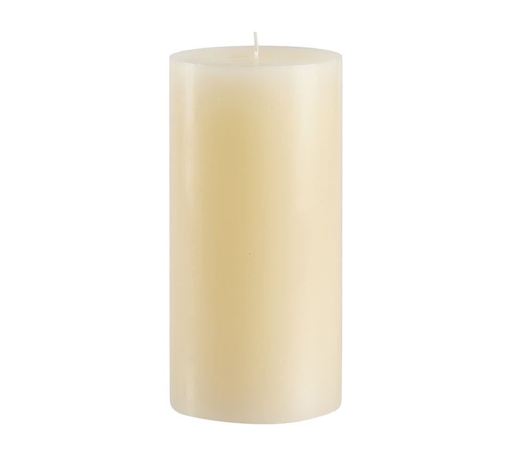 Unscented Wax Pillar Candle | Pottery Barn (US)