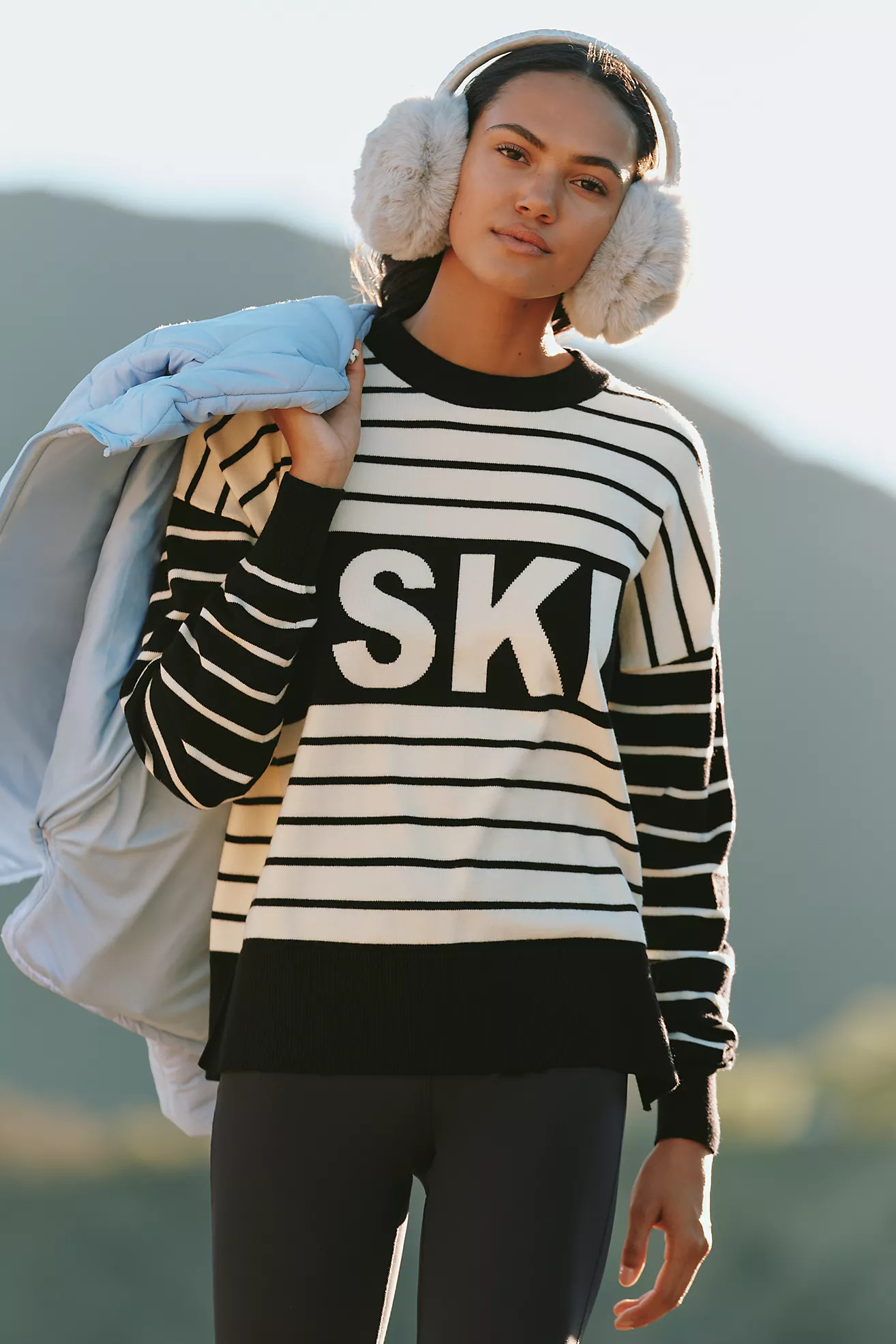 Beach Riot Callie Ski Crew-Neck Sweater | Anthropologie (US)