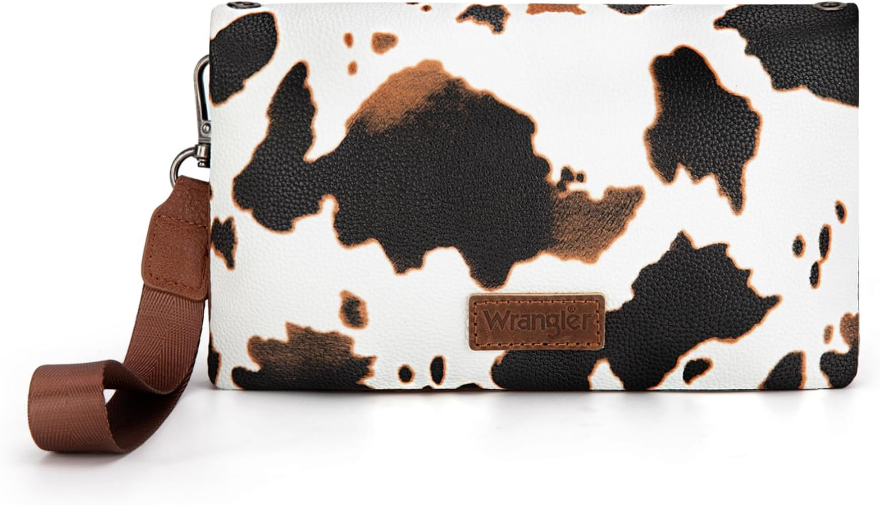 Wrangler Wallets for Women Cow Print Crossbody Purses Large Capacity Western Women's Cash Wallets... | Amazon (US)