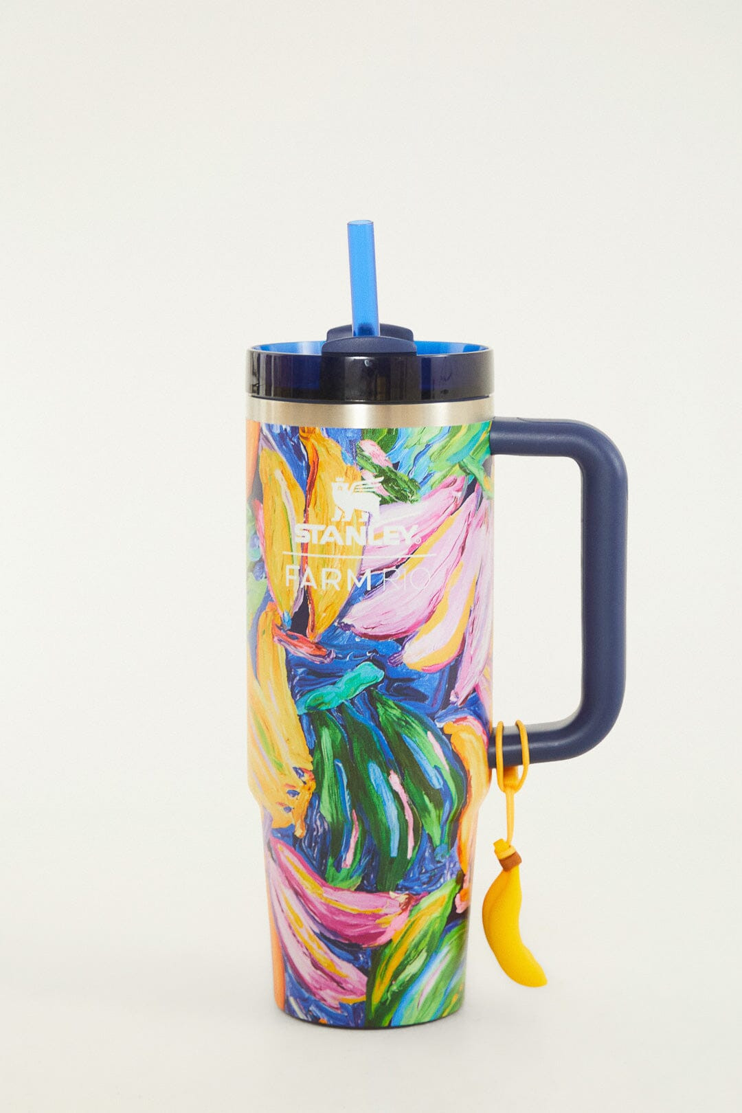 Stanley 1913 Farm Rio Quencher H2.0 Flowstate Tumbler Painted Bananas 30oz | FARM Rio | FarmRio (US)