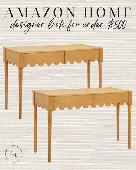 Designer look for less desk! I love the scalloped detail in. This would be so pretty in a coastal space ✨

Scalloped desk, desk, office desk, home office, work from home, Living room, bedroom, guest room, dining room, entryway, seating area, family room, Modern home decor, traditional home decor, budget friendly home decor, Interior design, look for less, designer inspired, Amazon, Amazon home, Amazon must haves, Amazon finds, amazon favorites, Amazon home decor #amazon #amazonhome



#LTKHome #LTKStyleTip #LTKFindsUnder100