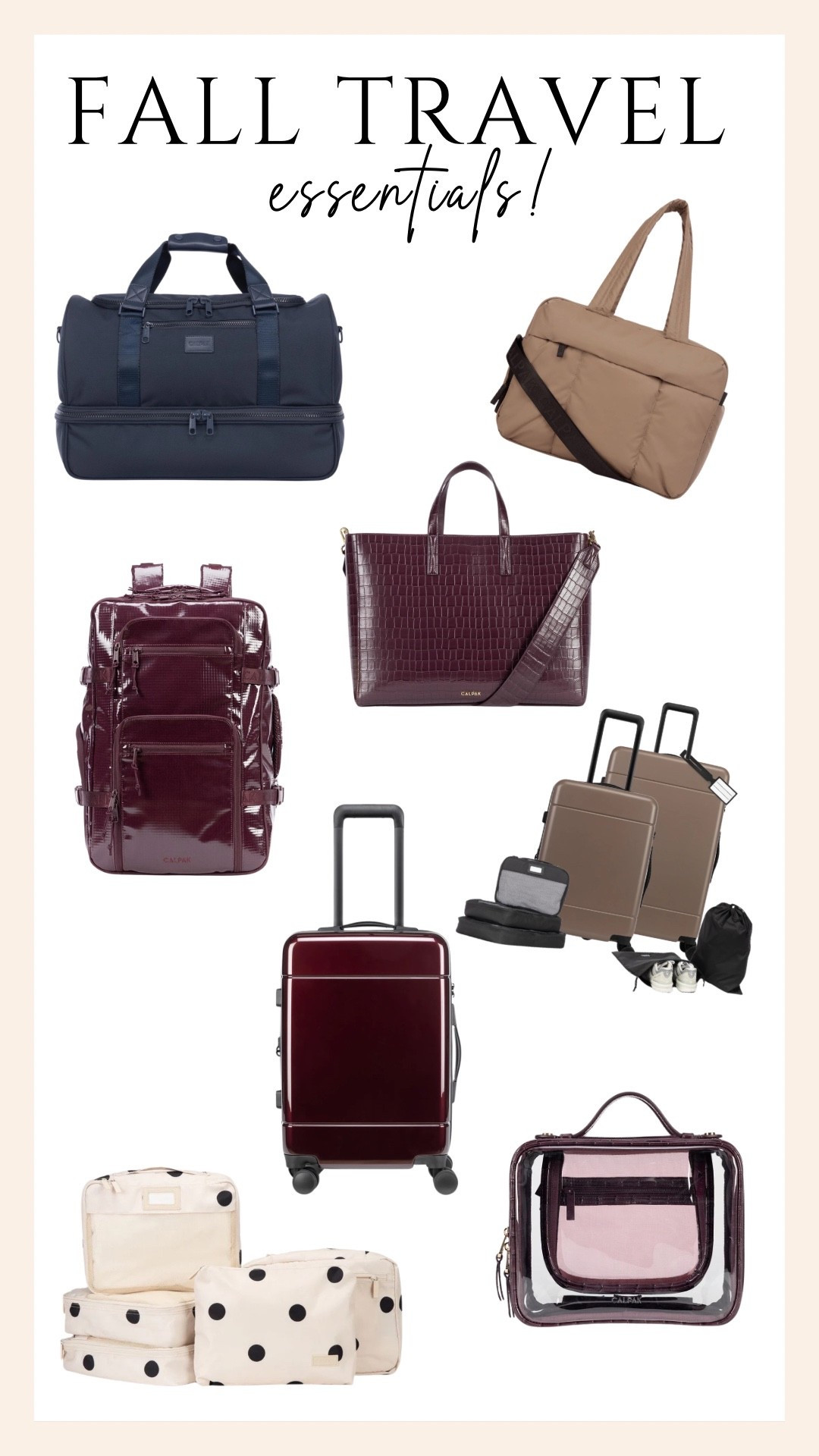 Favorite tall travel essentials!

#LTKTravel