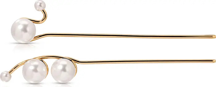 Pretty Pearl Set of 2 Hair Pins | Nordstrom
