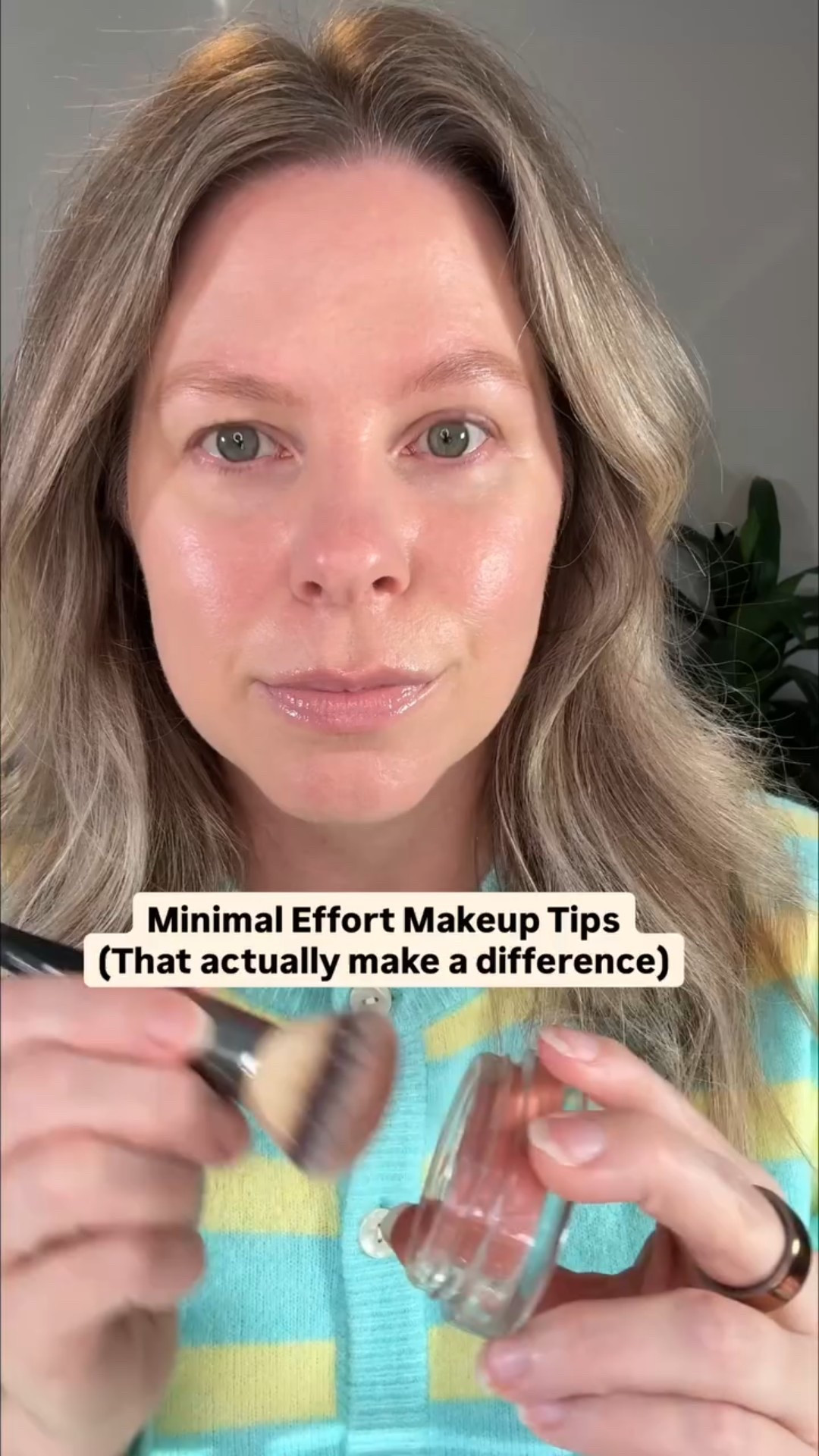 Minimal effort makeup tips that actually make a difference! Should I make this a series? I always like to work smarter, and not harder so applying your cream blush in light layers is going to make the biggest difference! Give it a try and follow for more easy and every day makeup for us gals over 35.

Using @itcosmetics cream blush and brush! Happy to send it your way, just let me know!

#makeupformatureskin #easymakeup