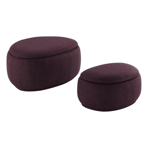 Adna 44'' Triangular Upholstered Ottoman | Joss & Main | Joss & Main
