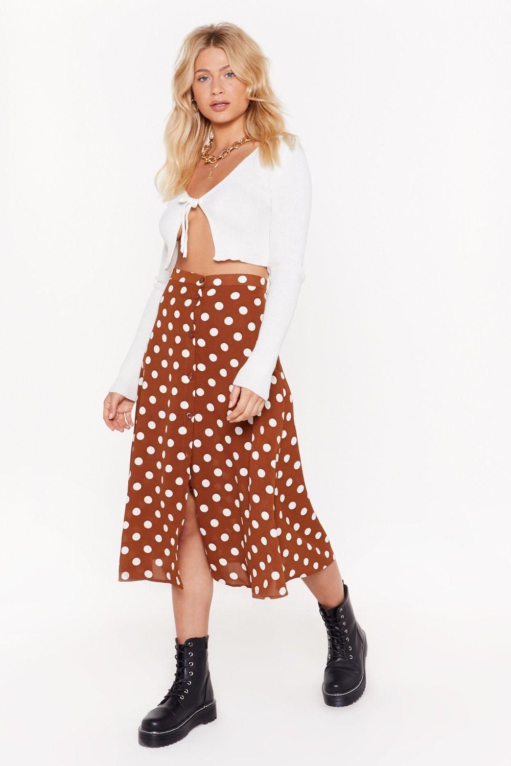 Spot On Polka Dot Skirt | NastyGal (US & CA)