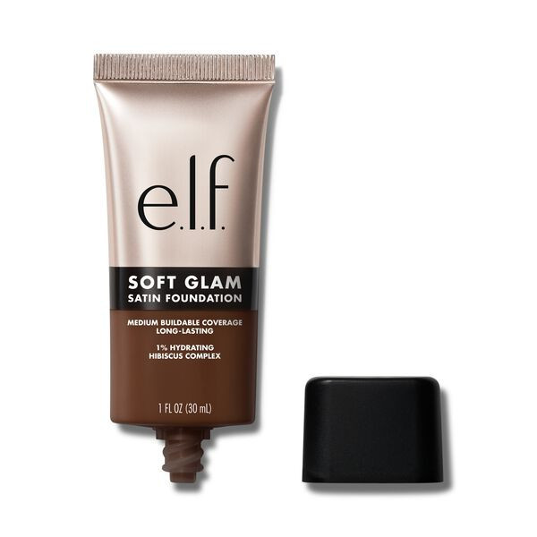 e.l.f. Cosmetics Soft Glam Satin Foundation In 61 Rich Cool - Vegan and Cruelty-Free Makeup | e.l.f. cosmetics (US)
