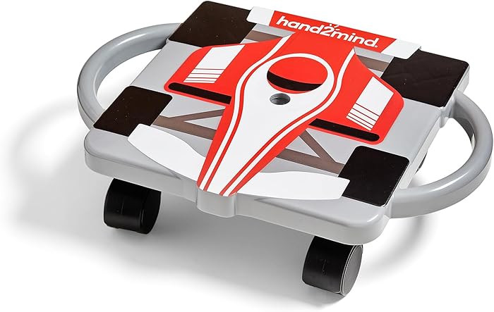 hand2mind Red Speedway Racer Scooter Board, Floor Scooter Board, Gross Motor Toys, Kids Exercise ... | Amazon (US)