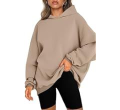 EFAN Womens Oversized Hoodies Sweatshirts Fleece Hooded Pullover Tops Sweaters Casual Comfy Fall ... | Amazon (US)