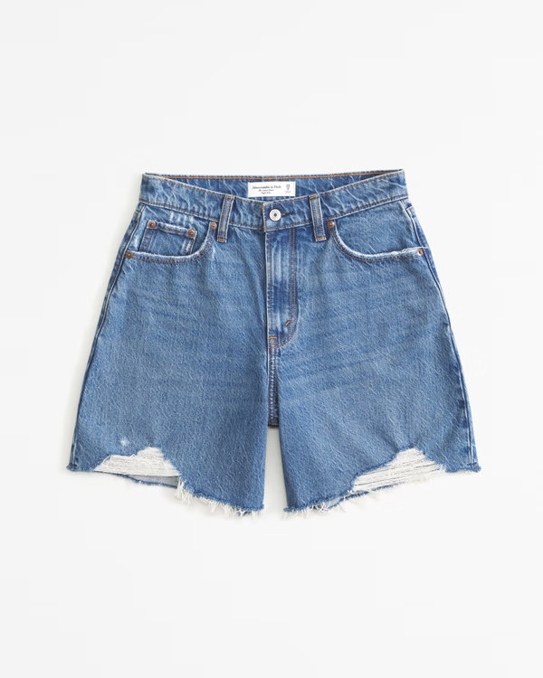 High Rise Loose Short | Abercrombie & Fitch (UK)