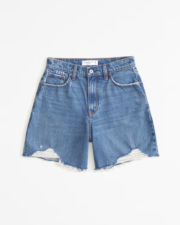 High Rise Loose Short | Abercrombie & Fitch (US)