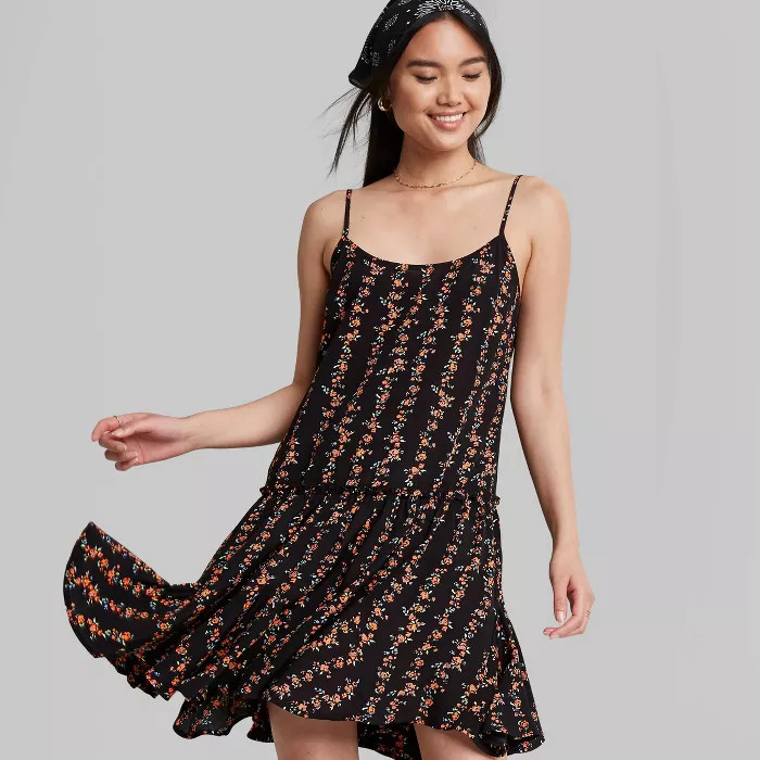 Women's Sleeveless Trapeze Swing Dress - Wild Fable™ | Target