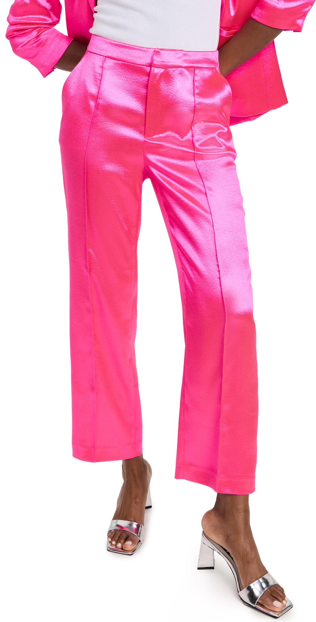 Cinq à Sept Satin Karis Pants | Shopbop