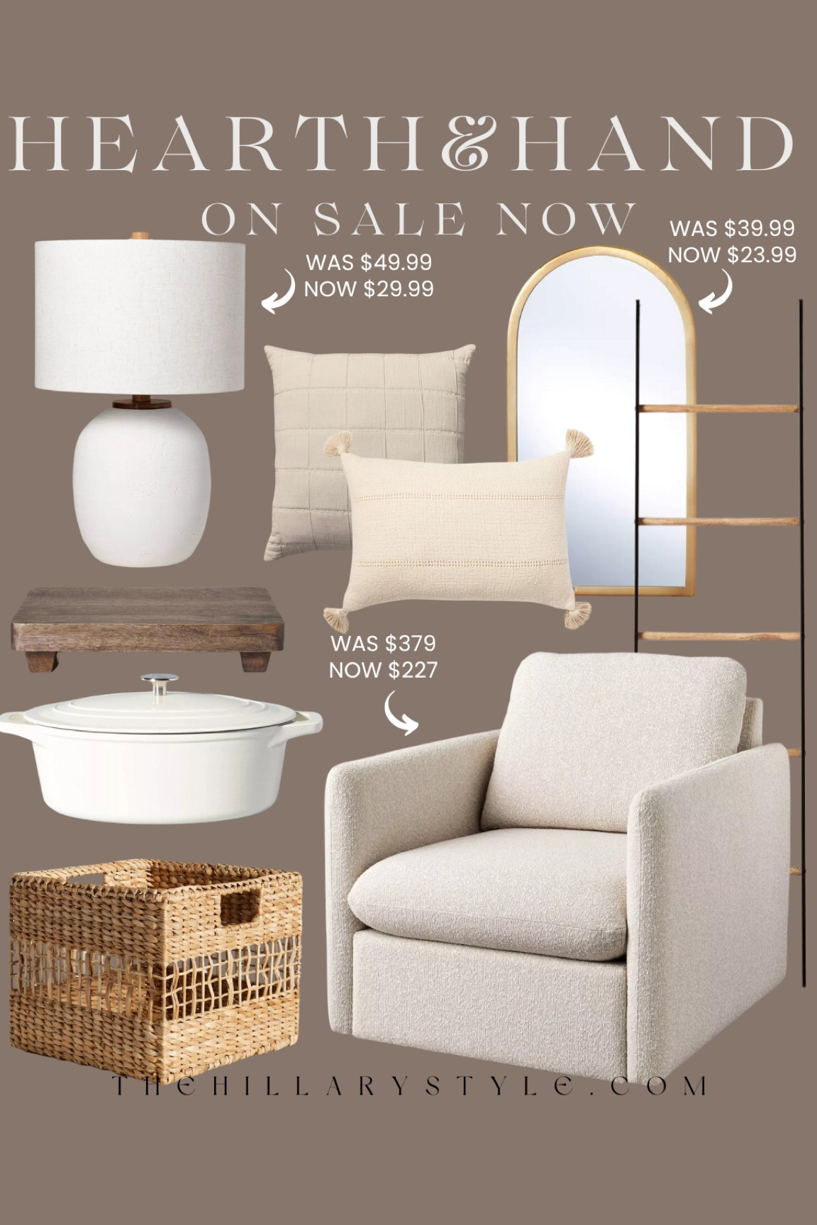 Hearth & Hand ON SALE NOW! 

Shop some amazing finds at even better prices! These neutral home finds are perfect for going into fall. 

Home decor, Target home, home finds, furniture  

#LTKFindsUnder100 #LTKSaleAlert #LTKSeasonal