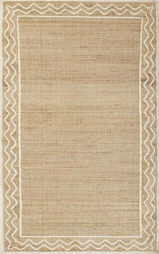 Erin Gates Orchard Border 5' x 8' Area Rugs with Natural ORCHAORC-1NAT5080 | Amazon (US)
