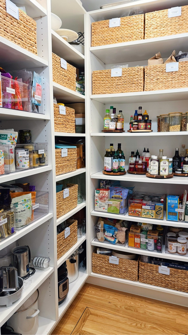 Our team makes your daily living so much easier through categorization and organization that maximizes function and space. 

If you’ve been waiting to work on a project like this the time is now! The holidays are among us and getting organized now will save so much time and energy that’s better focused on fun and spending time with friends and family!
•
•
•
#pantryorganization #organizedkitchen #thecontainerstoreorganizer #losangelesorganizer #losangelesorganizers #spacesbyemily