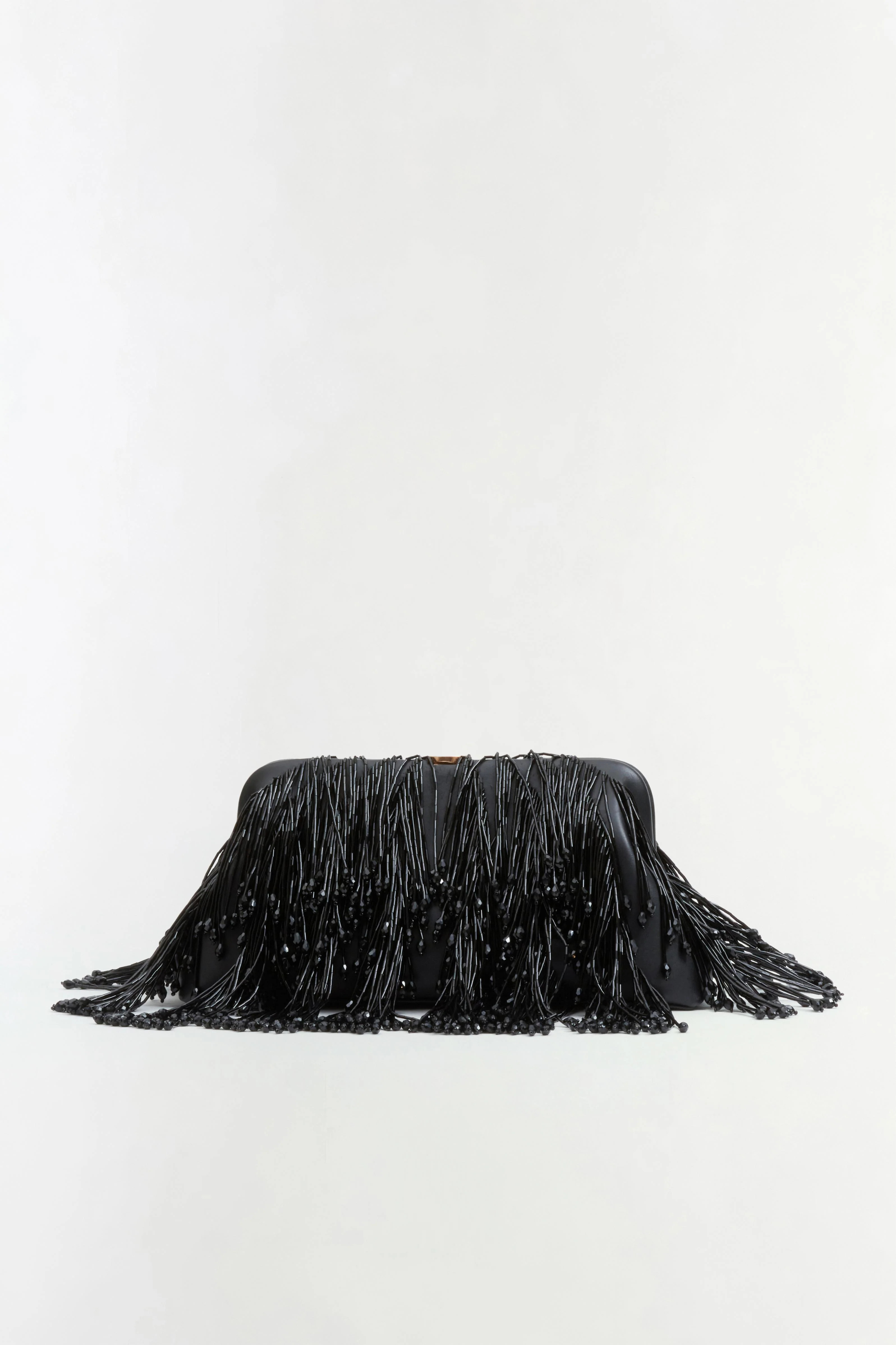 Pia Beaded Fringe Clutch | Simkhai