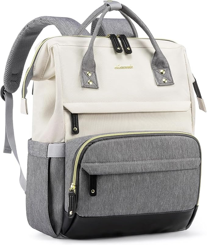 LOVEVOOK Laptop Backpack for Women, 15.6 Inch Work Business Backpacks Purse With Large Capacity, ... | Amazon (US)