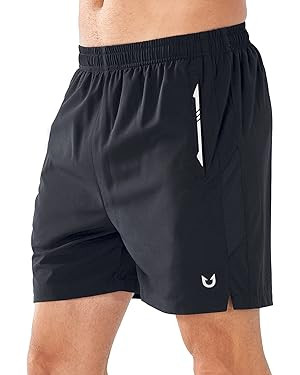 NORTHYARD Men's Running Athletic Shorts 5 inch Workout Gym Tennis 7'' Short Quick Dry Active Spor... | Amazon (US)