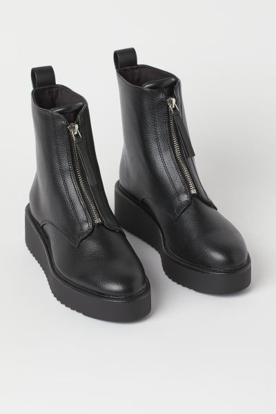 Zip-front Boots | H&M (US + CA)
