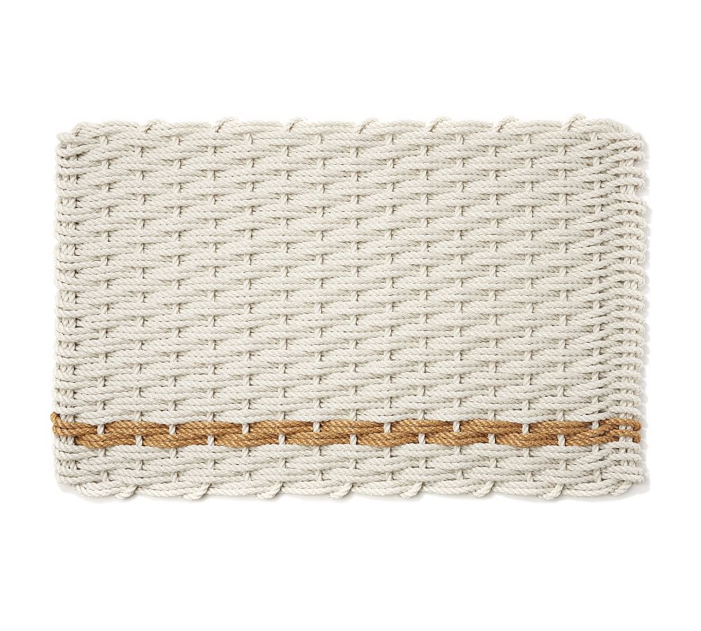 The Rope Co. Adventure Striped Handwoven Doormat | Pottery Barn (US)