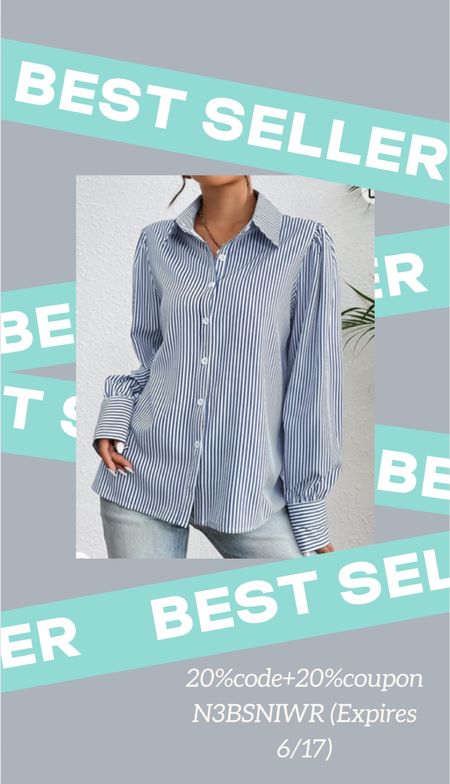 Love this banker shirt! Perfect details make all the difference to elevate this classic shirt. Use for layering under sweaters or for a look all its own. An Amazon best-seller!

#LTKFindsUnder50 #LTKOver40 #LTKMidsize