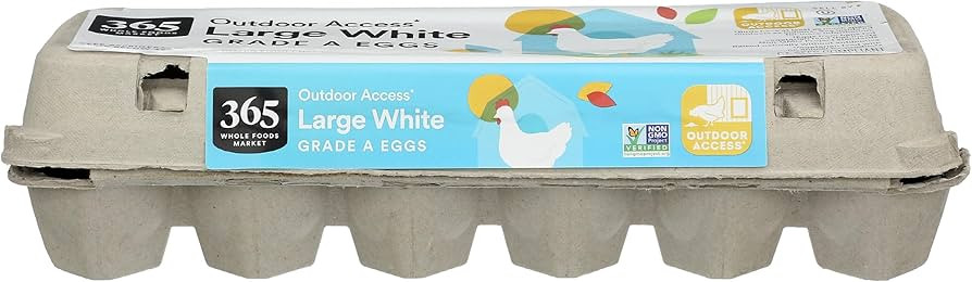 365 by Whole Foods Market, Eggs White Large Grade A, 12 Count | Amazon (US)