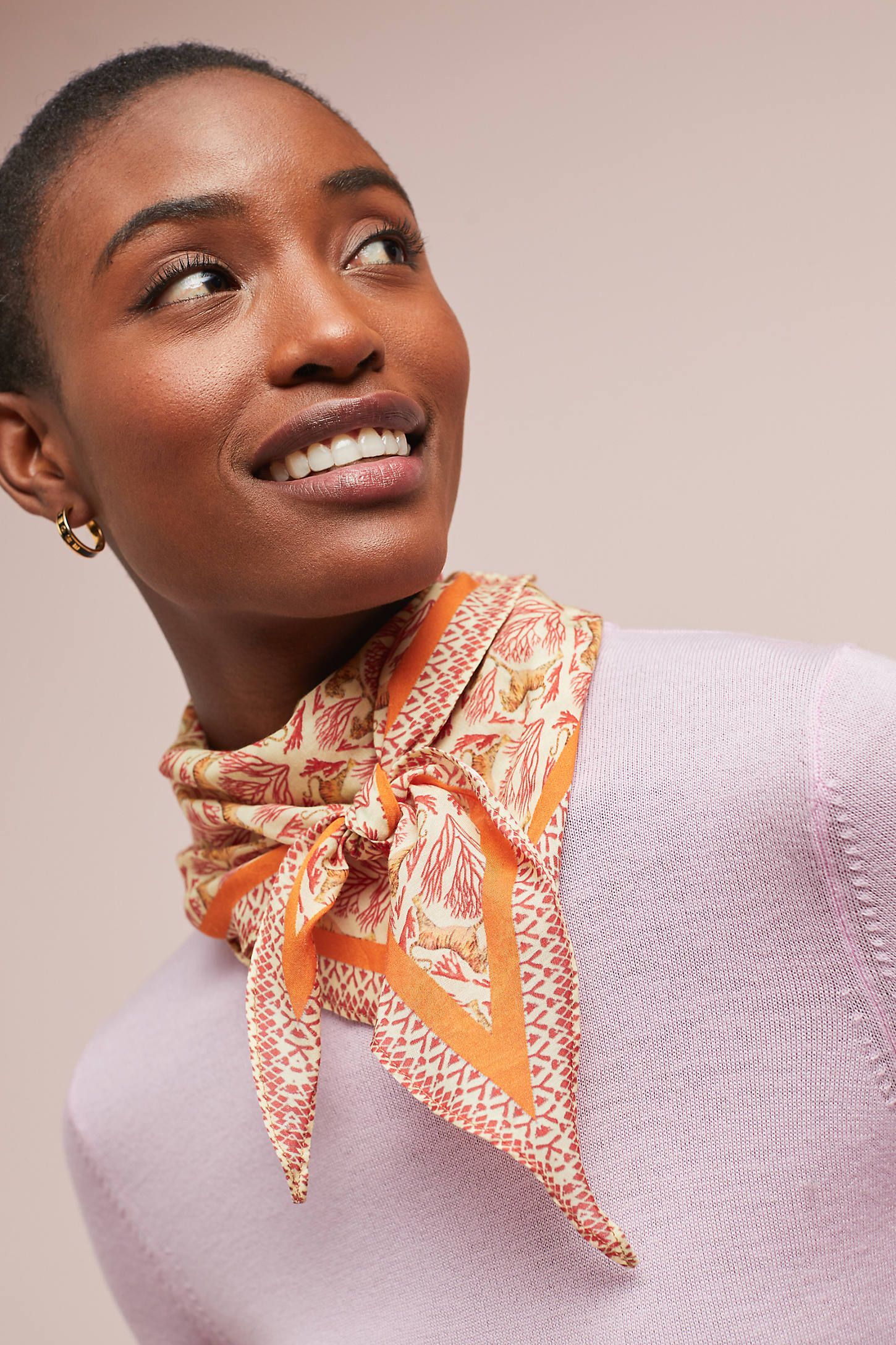 Molly Printed Kerchief Scarf | Anthropologie (US)