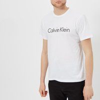 Calvin Klein Men's Shorts Sleeve Crew Neck T-Shirt - White - L - White | The Hut (UK)
