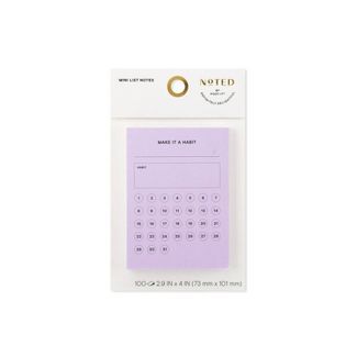 Post-it Habit Mini List Notes 4&#34;x2.9&#34; - Purple | Target