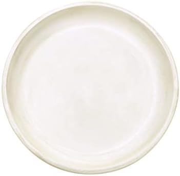 DN DECONATION White Circle Tray, Ottoman Tray, Round Coffee Table Tray for Kitchen Counter, Round... | Amazon (US)