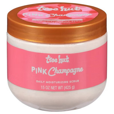 Tree Hut Moisturizing Body Scrub - Pink Champagne - 15oz | Target