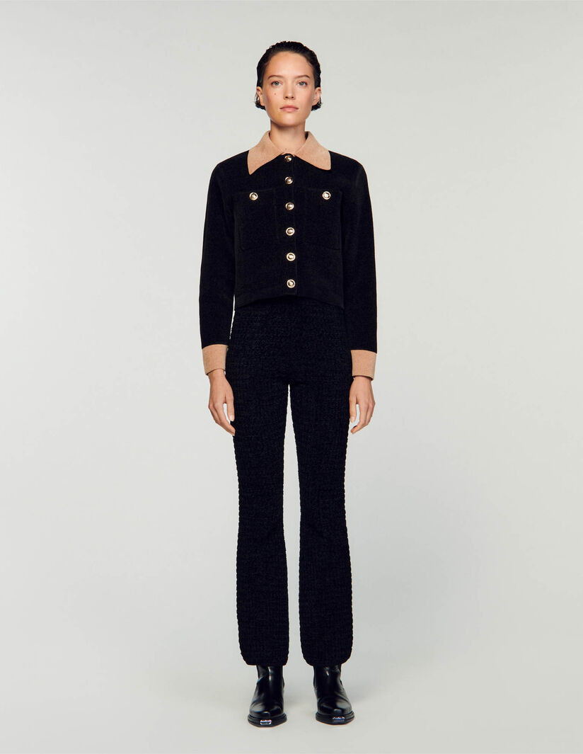 Knit pants | Sandro-Paris US