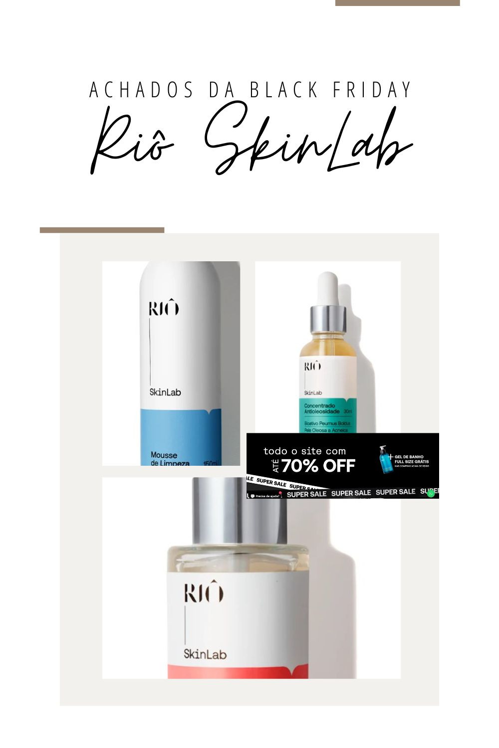 Descobertas imperdíveis da #blackfriday de beleza. Promoções imperdíveis da Rio Skinlab 

 #LTKbrasil #LTKbeleza #LTKpromo