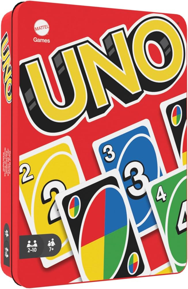 Mattel Games HGB63 - UNO Card Game with 112 Cards and Collector's Tin, from 7 Years | Amazon (DE)