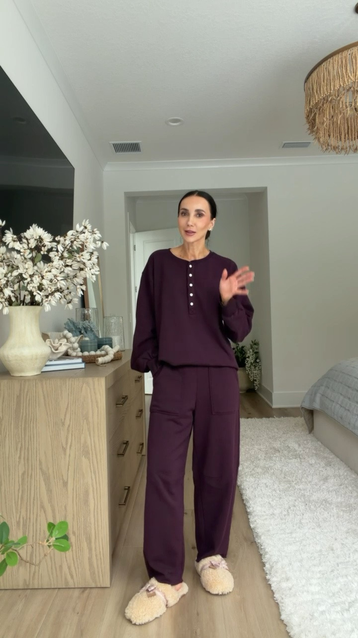 Target Circle deals. Burgundy matching set, size S.
