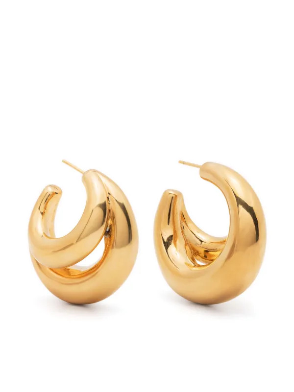 layered hoop earring | Farfetch Global